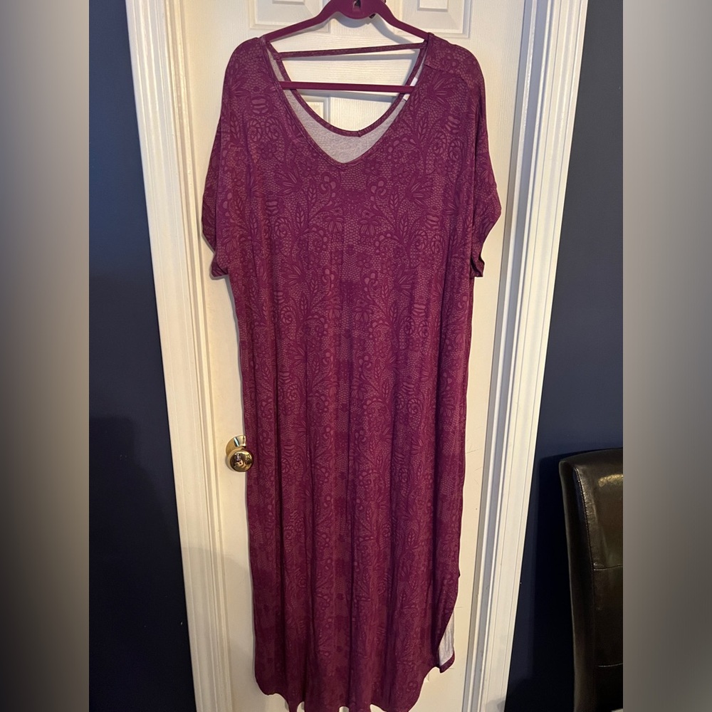 EUC Lularoe Macy maxi dress